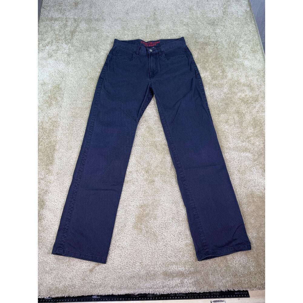 Esprit Service Fit Blue Khaki Pants Mens Size 30x32 Chino B822